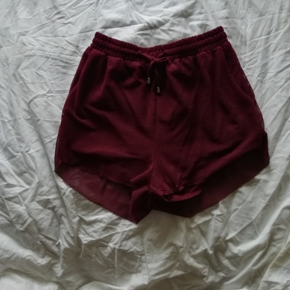Burgundy two-piece romper set - Picture 4 of 7